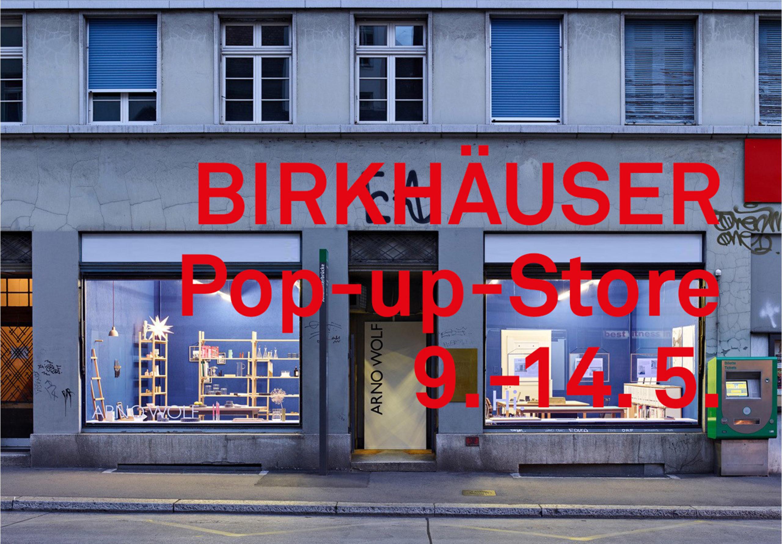 Birkhäuser Pop-up-Store @ Arno Wolf